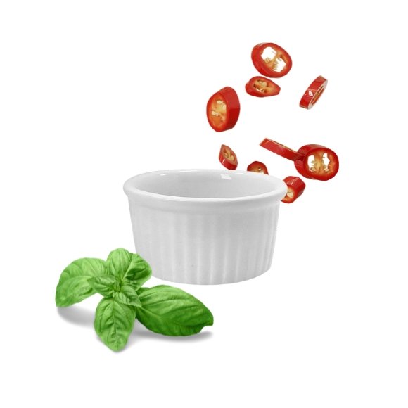 KAIA HOME BASIC CZARKA KOKILKA NACZYNIE RAMEKIN DIPÓWKA DO SOSÓW DIPÓW 50 ML 60 SZTUK