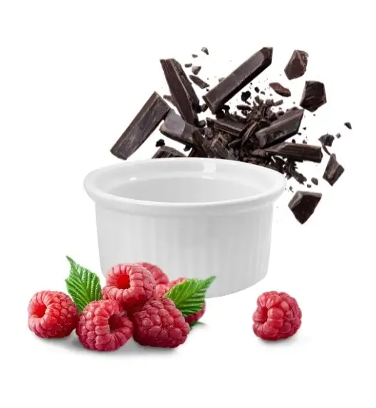 KAIA HOME BASIC Naczynie do serwowania zapiekania czarka ramekin dipówka do sosów 100 ml 12 sztuk / ceramika