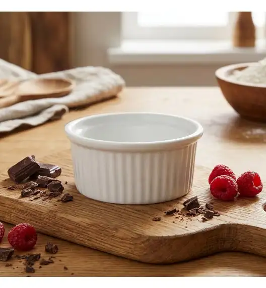 KAIA HOME BASIC Naczynie do serwowania zapiekania czarka ramekin dipówka do sosów 100 ml 12 sztuk / ceramika