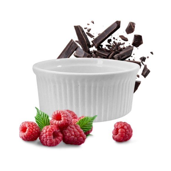 KAIA HOME BASIC Naczynie do zapiekania czarka ramekin 200 ml 6 sztuk / ceramika