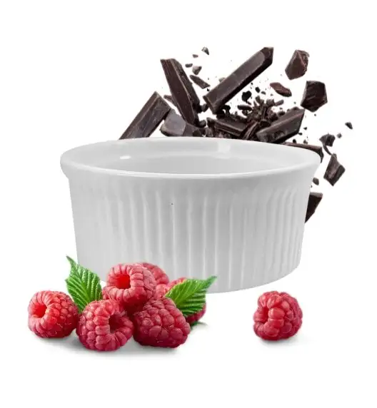 KAIA HOME BASIC Naczynie do zapiekania czarka ramekin 200 ml 12 sztuk / ceramika