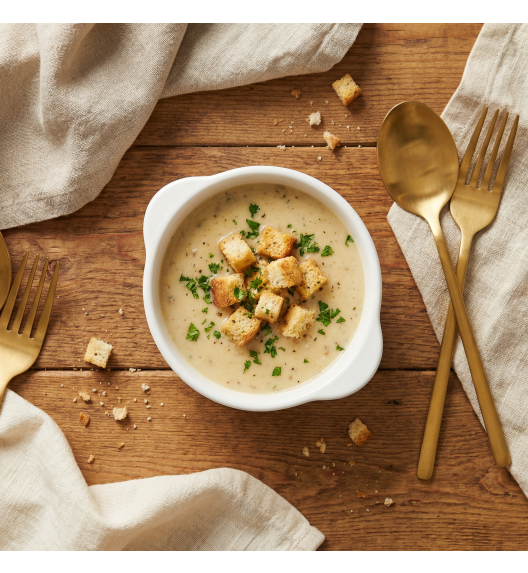 LUBIANA CORONA 0612 Bulionówka 300 ml bez spodka x 6 sztuk | biała porcelana 