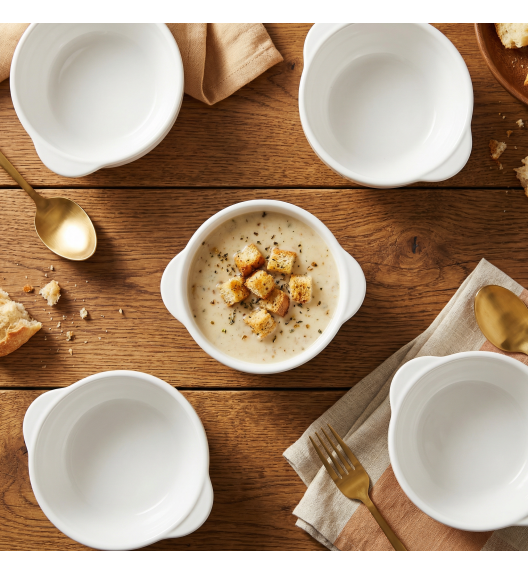 LUBIANA CORONA 0612 Bulionówka 300 ml bez spodka x 60 sztuk | biała porcelana 