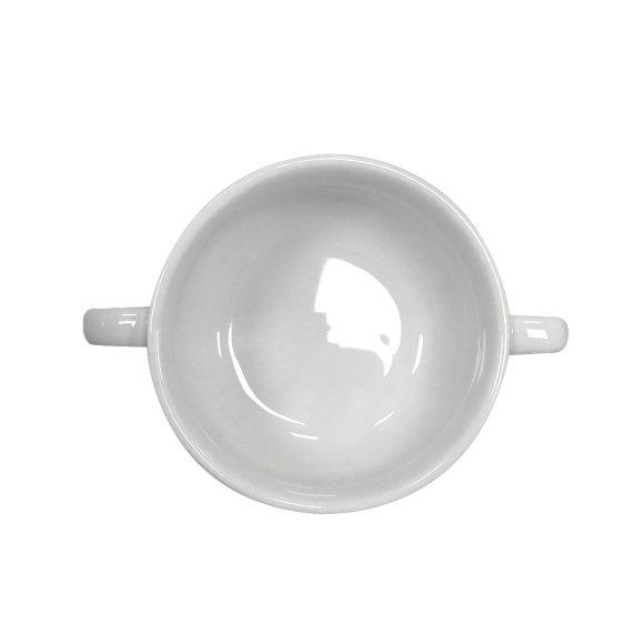 KAIA HOME BASIC Bulionówka flaczarka z uchwytami 220 ml 6 sztuk / ceramika