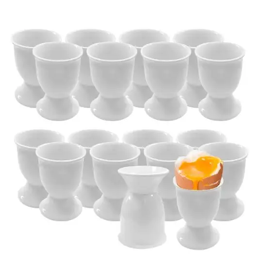 KAIA HOME BASIC Kieliszek na jajko 5x7 cm 18 sztuk / ceramika