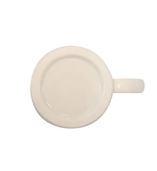 KAIA HOME AURA Kubek duży jumbo 600 ml 12 sztuk / ceramika ecru