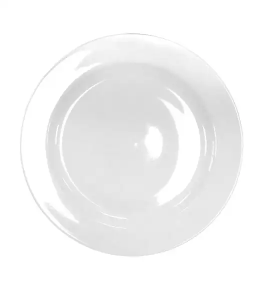 KAIA HOME BASIC Talerz obiadowy 28 cm / 6 sztuk biała ceramika