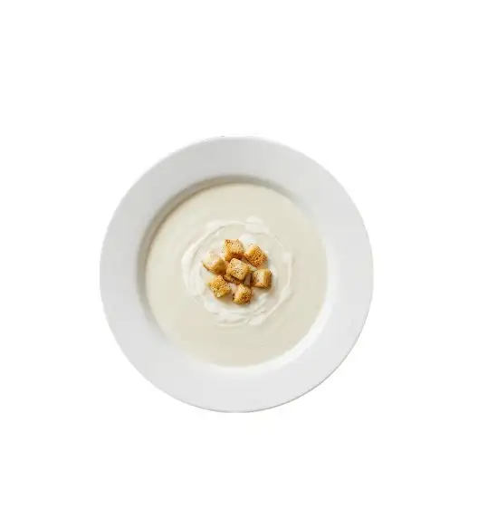 KAIA HOME BASIC Talerz głęboki 22 cm / 12 sztuk biała ceramika