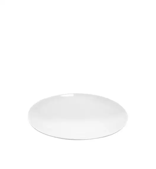 KAIA HOME BASIC Talerz deserowy 19 cm / 6 sztuk biała ceramika