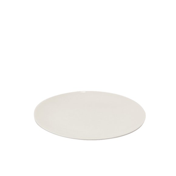 KAIA HOME AURA Talerz deserowy 20,5 cm / 12 sztuk ceramika ecru