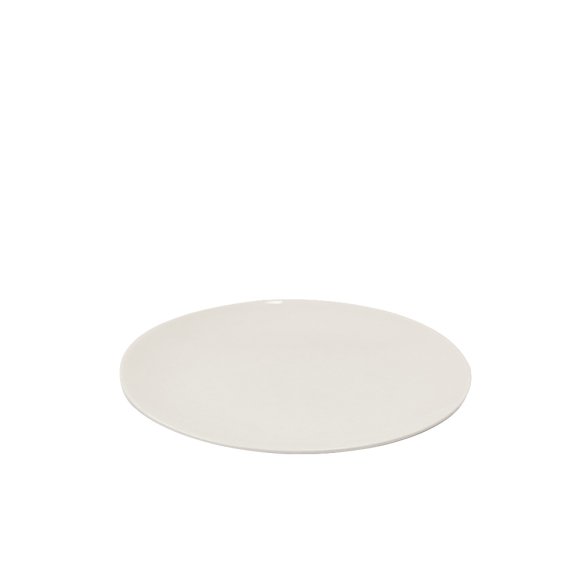 KAIA HOME AURA Talerz deserowy 19,5 cm / 12 sztuk ceramika ecru
