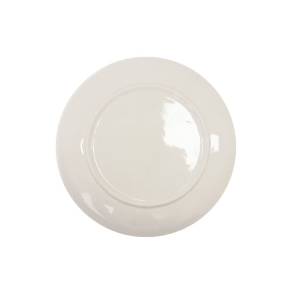 KAIA HOME AURA Talerz deserowy 19,5 cm / 12 sztuk ceramika ecru