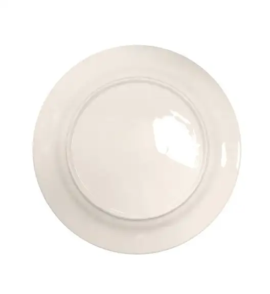 KAIA HOME AURA II Talerz obiadowy 26,5 cm / 12 sztuk ceramika ecru