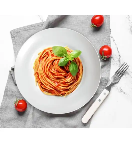 MG HOME ROMA ZESTAW 4 TALERZY PORCELANOWYCH DO MAKARONU 27 CM