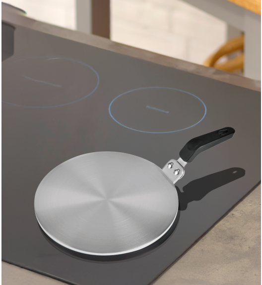 MG HOME STALOWY ADAPTER NA INDUCKJĘ 20 CM