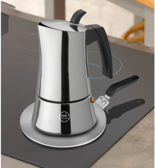 MG HOME STALOWY ADAPTER NA INDUCKJĘ 20 CM