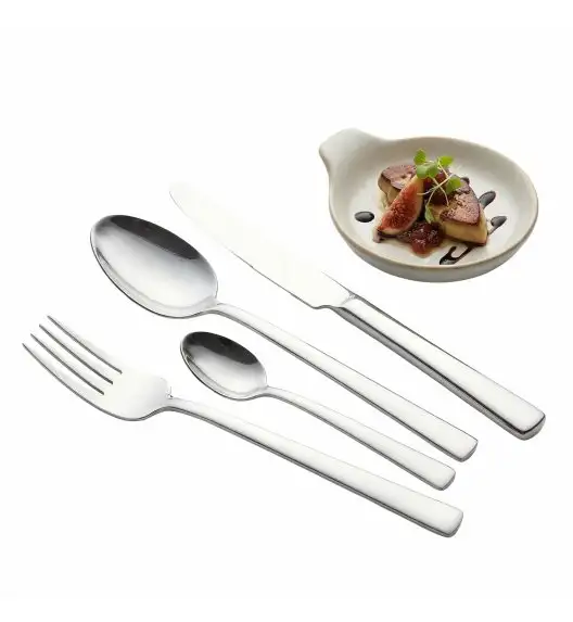 MG HOME ARYA SILVER ZESTAW SZTUĆCÓW ZE STALI NIERDZEWNEJ 24 EL / 6 OS