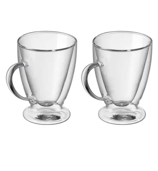 MG HOME RENZA Zestaw szklanek Latte 2x300 ml / borokrzemowe