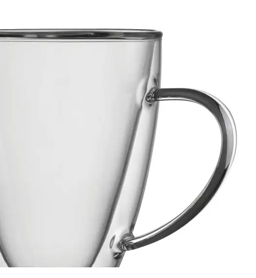 MG HOME RENZA Zestaw szklanek Latte 2x300 ml / borokrzemowe