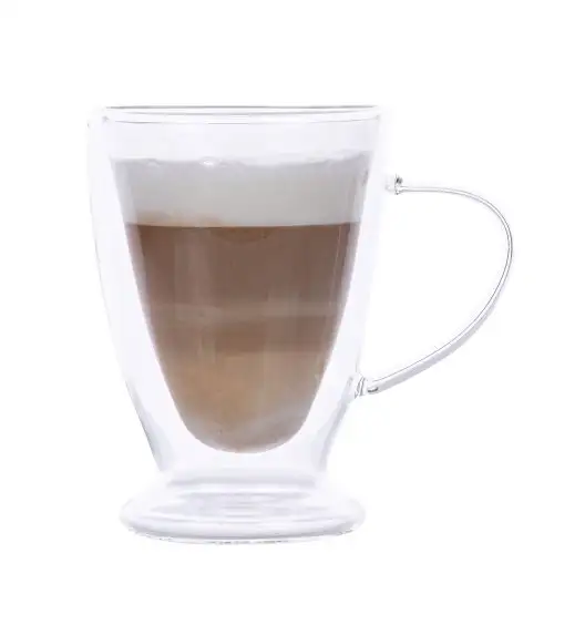 MG HOME RENZA Zestaw szklanek Latte 2x300 ml / borokrzemowe