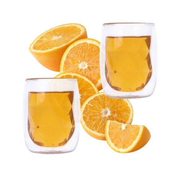 MG HOME Renza Origami Zestaw szklanek 2x300 ml / borokrzemowe