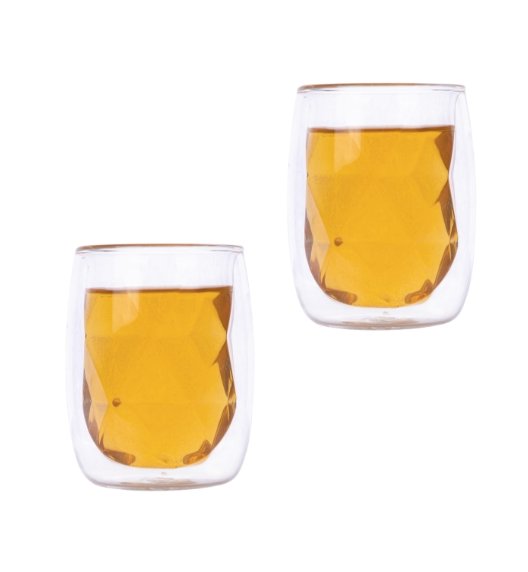 MG HOME Renza Origami Zestaw szklanek 2x300 ml / borokrzemowe
