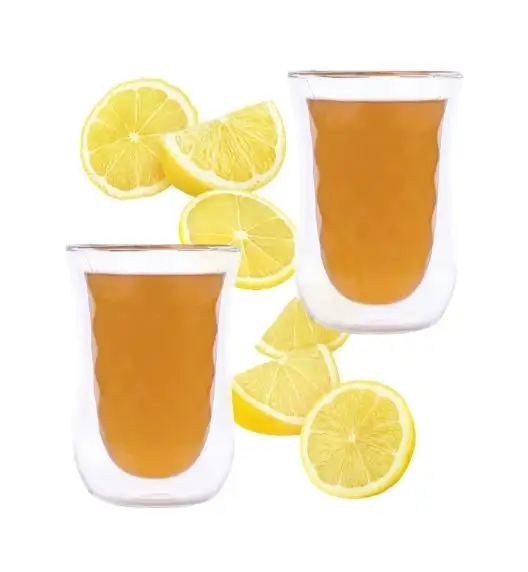 MG HOME Renza Origami Zestaw Szklanek 2x280 ml / borokrzemowe