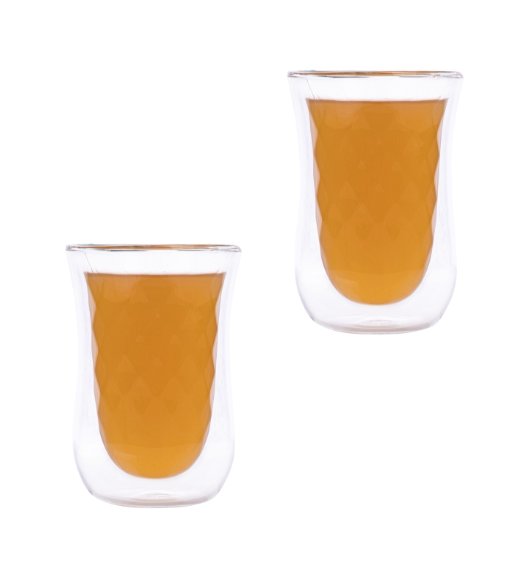 MG HOME Renza Origami Zestaw Szklanek 2x280 ml / borokrzemowe