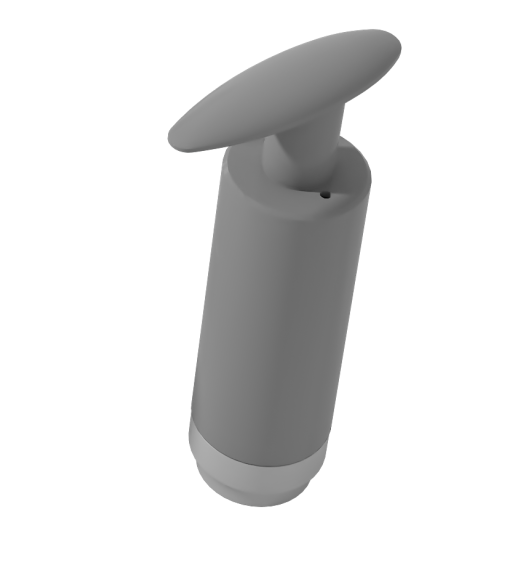 MG HOME CLEVER KITCHEN ZESTAW 4 POJEMNIKÓW HERMETYCZNYCH z pompka (SZARE)