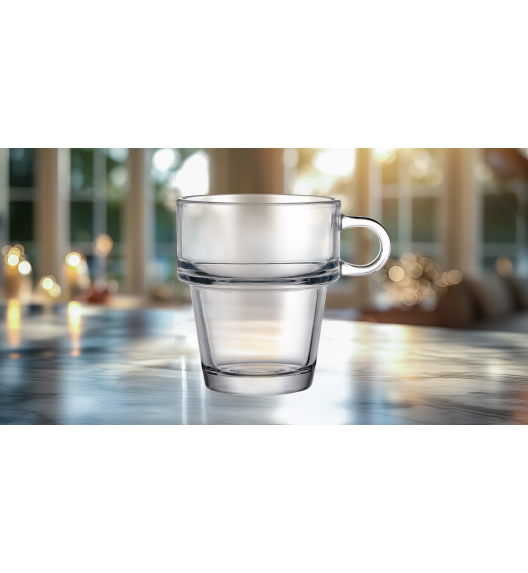 MG HOME TORRE ZESTAW SZKLANEK DO SZTAPLOWANIA 6x250 ML