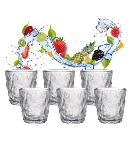 MG HOME FUMO ZESTAW SZKLANEK 6X300ML SZKŁO SODOWE