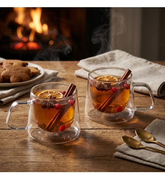 MG HOME RENZA ZESTAW FILIŻANEK Z UCHEM 2X200ML