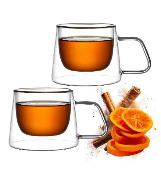 MG HOME RENZA ZESTAW FILIŻANEK Z UCHEM 2X200ML