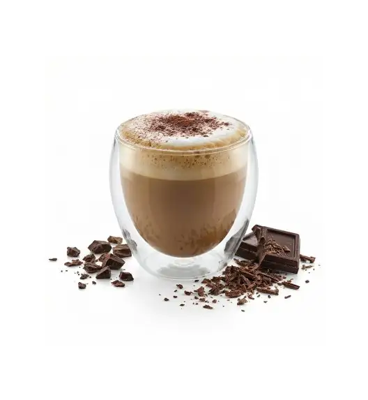 MG HOME RENZA Szklanka termiczna 250 ml / borokrzemowa