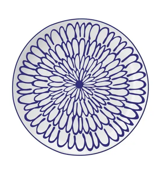 MG HOME FIORI ZESTAW OBIADOWY Z PORCELANY 12 EL. / 4 OS.