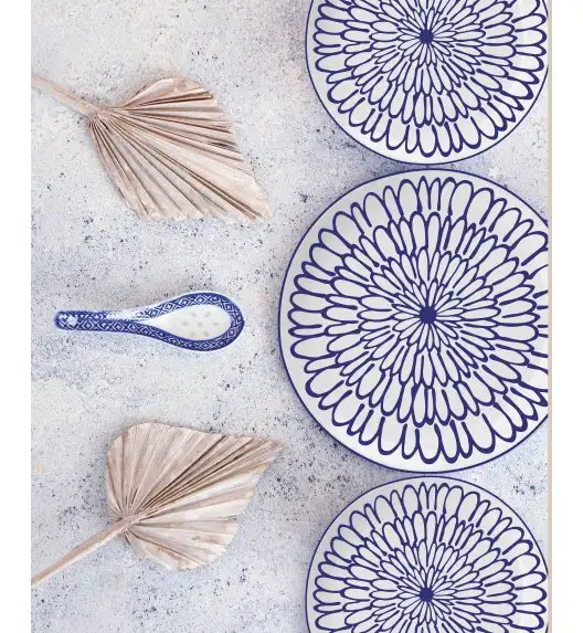 MG HOME FIORI ZESTAW OBIADOWY Z PORCELANY 12 EL. / 4 OS.