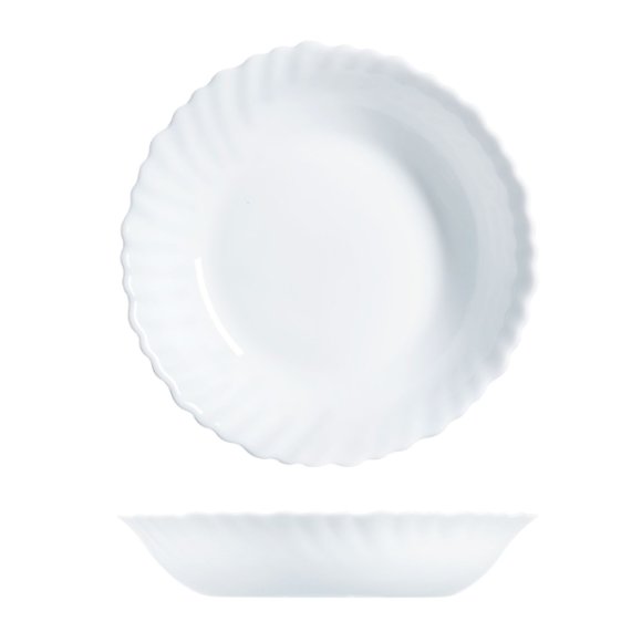 LUMINARC FESTON Talerz głęboki 21 cm / szkło hartowane