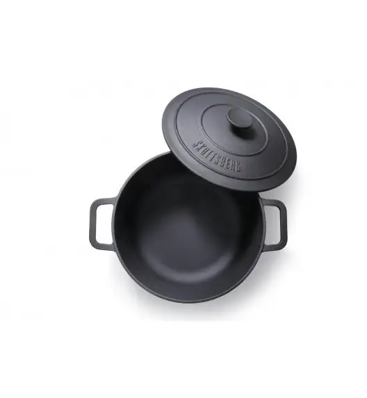 SKOTTSBERG | CAST IRON | Garnek 5,5 l z pokrywką 28 cm ŻELIWNY