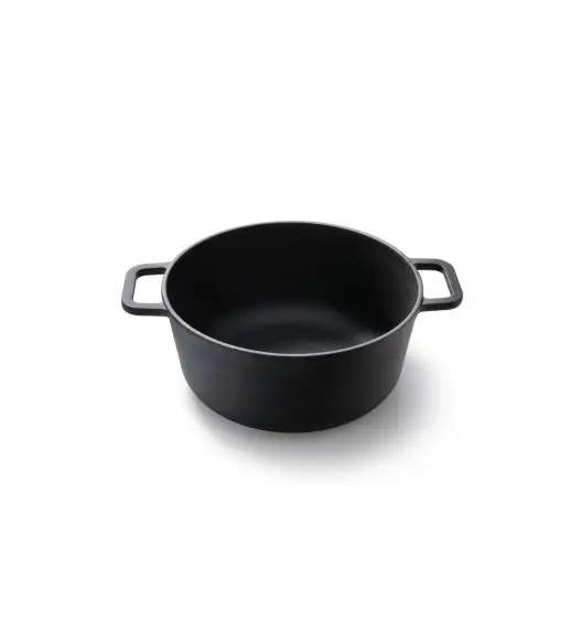 SKOTTSBERG | CAST IRON | Garnek 5,5 l z pokrywką 28 cm ŻELIWNY