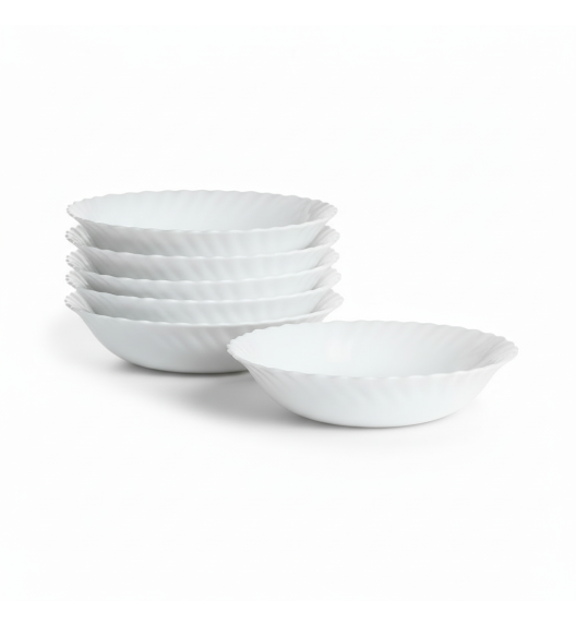 LUMINARC FESTON 6 szt. - Salaterka 18 cm / szkło hartowane