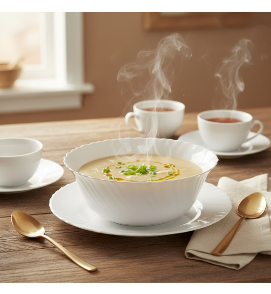 LUMINARC FESTON 18 szt. - Salaterka 25 cm / szkło hartowane