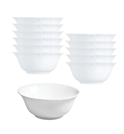 LUMINARC FESTON 12 szt. - Salaterka 12 cm / szkło hartowane