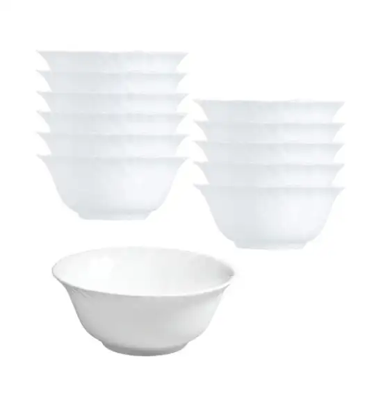 LUMINARC FESTON 12 szt. - Salaterka 12 cm / szkło hartowane