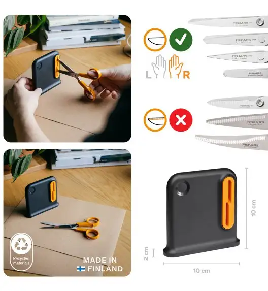 FISKARS FUNCTIONAL FORM 1081190 Ostrzałka do nożyczek Clip-Sharp