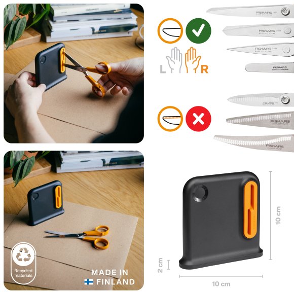 FISKARS FUNCTIONAL FORM 1081190 Ostrzałka do nożyczek Clip-Sharp