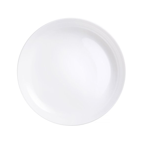 LUMINARC DIWALI WHITE 18 szt. - Forma do pieczenia / Salaterka 18 cm | okrągła | szkło hartowane | N2945