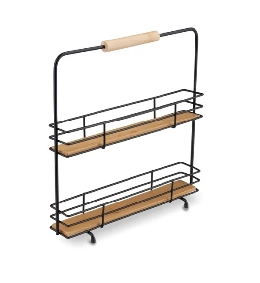 TADAR Stojak na przyprawy organizer z rączką 31x7,5x31 cm