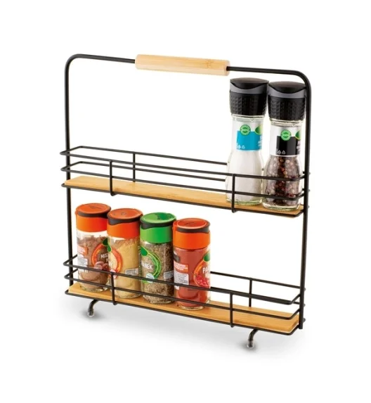 TADAR Stojak na przyprawy organizer z rączką 31x7,5x31 cm