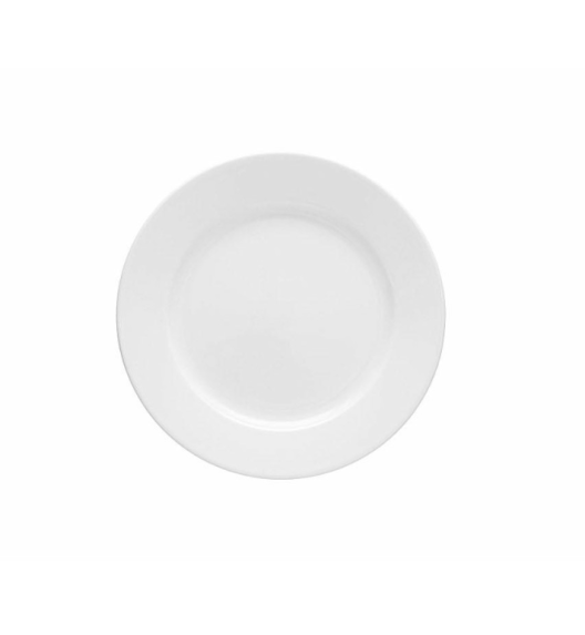 LUBIANA CORONA Serwis obiadowo - kawowy 120 el dla 24 osób | biała porcelana 