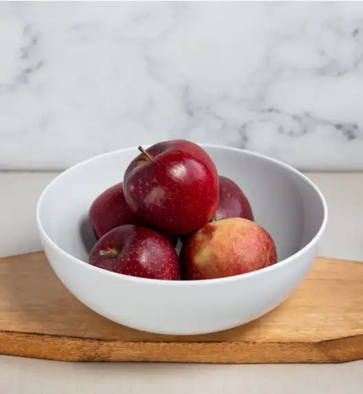 LUBIANA CORONA Serwis obiadowo - kawowy 51 el dla 6 osób | biała porcelana 